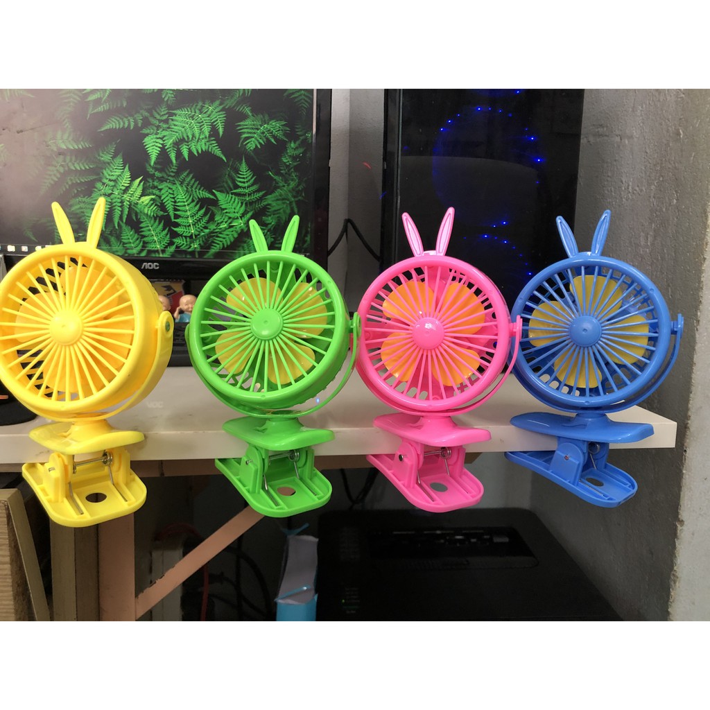 Quạt kẹp bàn mini, quạt để bàn sỉ ib