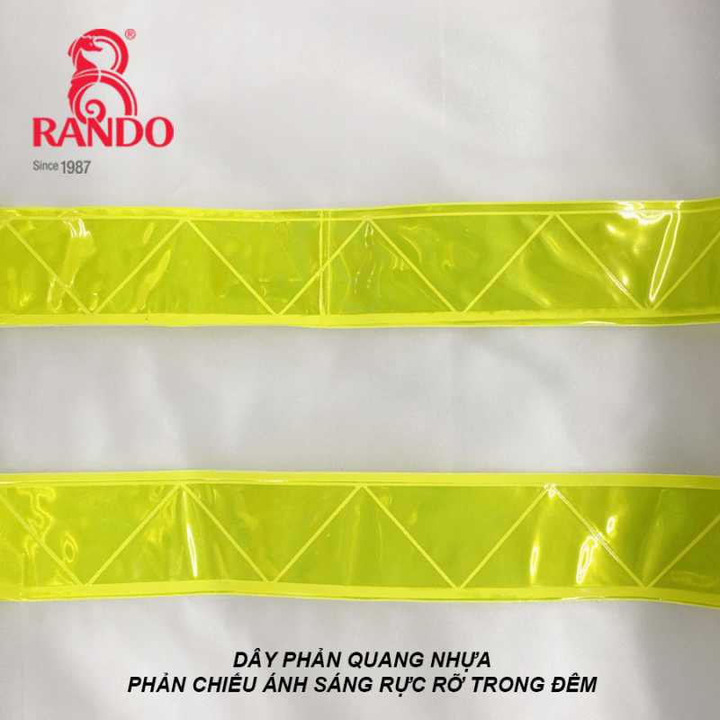 BỘ ÁO MƯA TRONG MÀU PHẢN QUANG_CHÍNH HÃNG RANDO