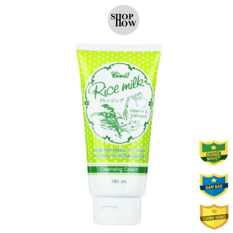 Sữa rửa mặt gạo 180ml Thái lan
