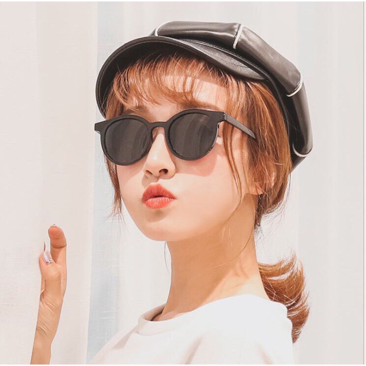 Mắt kính râm mát nữ nam chống tia UV phong cách Ulzzang đi chơi đi biển chụp kính selfie đẹp Hottrend 001