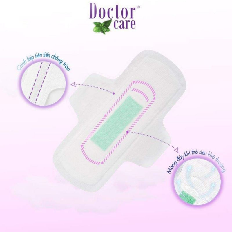 10 gói băng vệ sinh thảo dược Doctor Care ban ngày