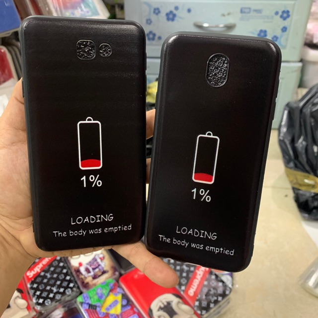 Ốp lưng samsung j7 prime , j7 pro in hình cục pin