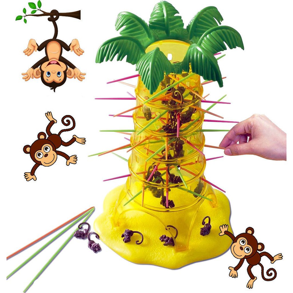 TRÒ CHƠI RÚT KHỈ (TUMBLING MONKEYS BOARD GAME)