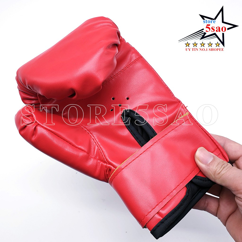 Găng tay đấm bốc trẻ em giá rẻ ⚡FREESHIP⚡ Găng tay boxing trẻ em tập võ