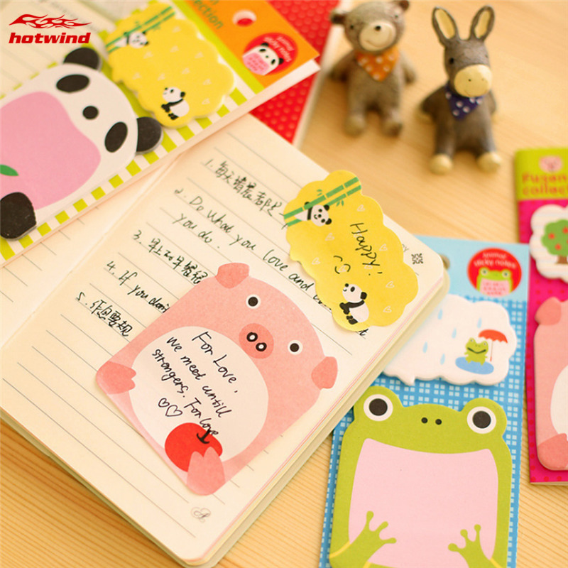 Tệp giấy ghi chú hình hoạt hình dễ thương