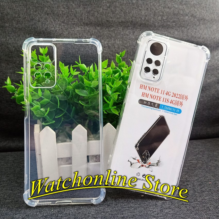 Ốp Lưng dẻo Chống va đập Xiaomi Redmi Note 11 4G Note 11S Note11pro trong suốt