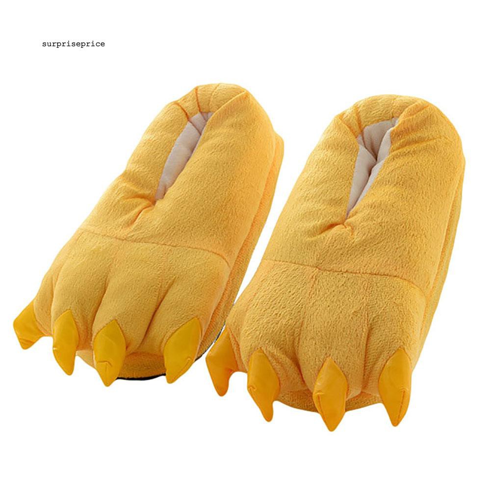 Dép đi trong nhà chống trượt hình chân thú vui nhộn