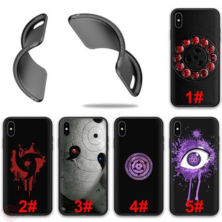Ốp điện thoại in hình naruto sharingan rinnegan dành cho phone xs max xr x 8 7 13 11 pro max - a1236