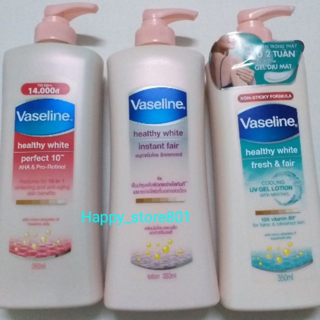 Sữa dưỡng thể Vaseline 350ml