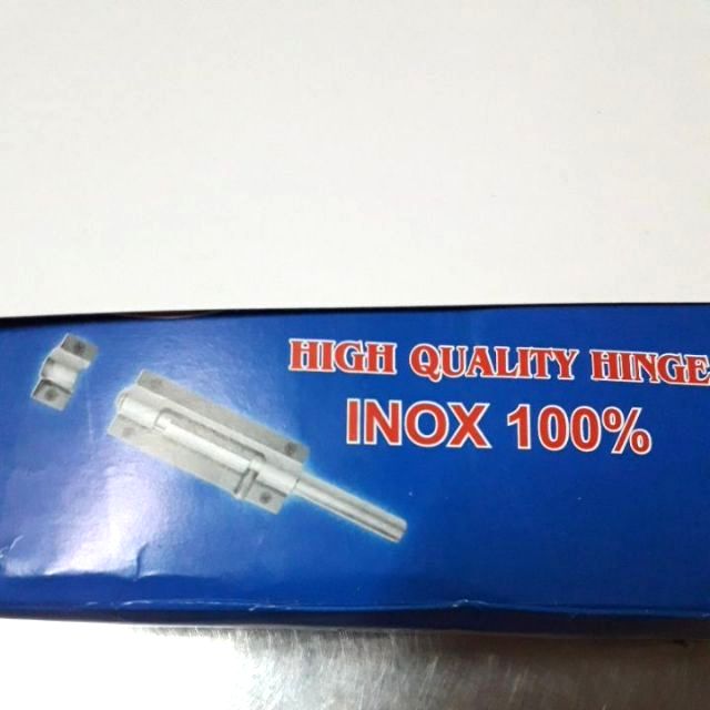 Chốt gài cửa inox số 8x8cm