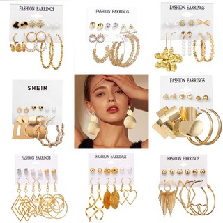 Set bông tai phụ kiện theo ngày
