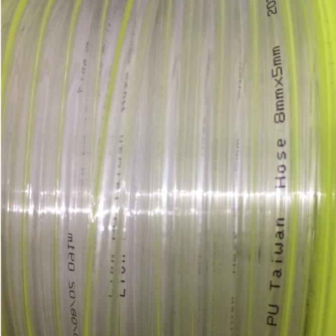 Dây hơi khí nén, ống hơi khí nén Đài Loan mầu trắng trong đường kính 4mm, 6mm, 8mm, 10mm, 12mm, dây hơi  dây khí ống hơi