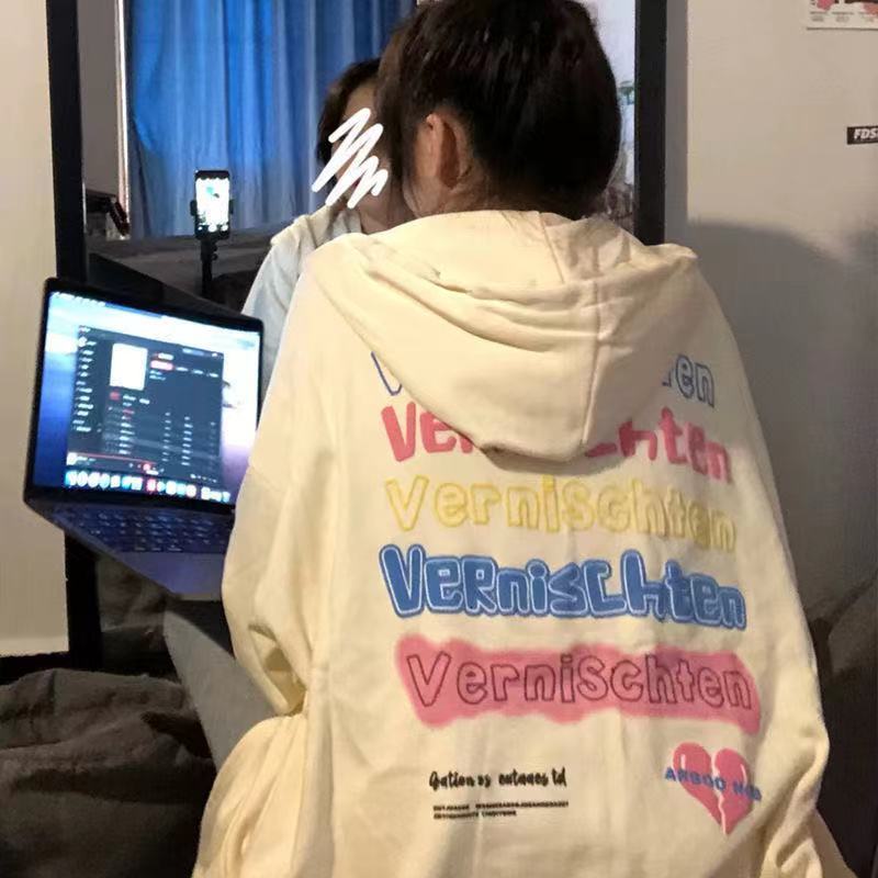 Áo Hoodie Dài Tay Phong Cách Hàn Quốc Mới Cho Nữ