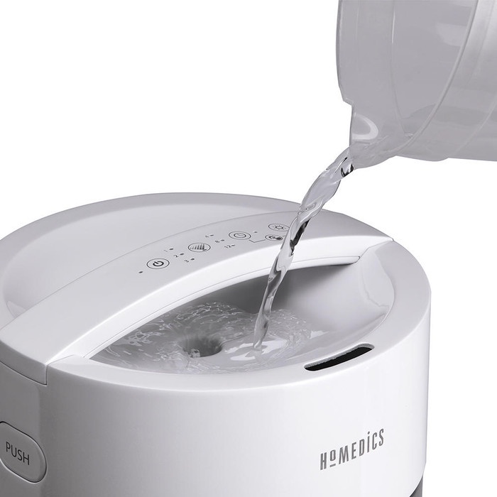 Máy tạo ẩm công nghệ siêu âm kèm đèn UV-C diệt khuẩn Homedics UHE-CMTF45