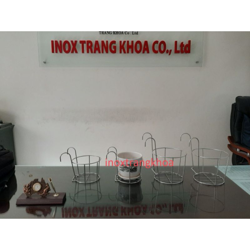 Giỏ treo chậu cây inox độ bền cao