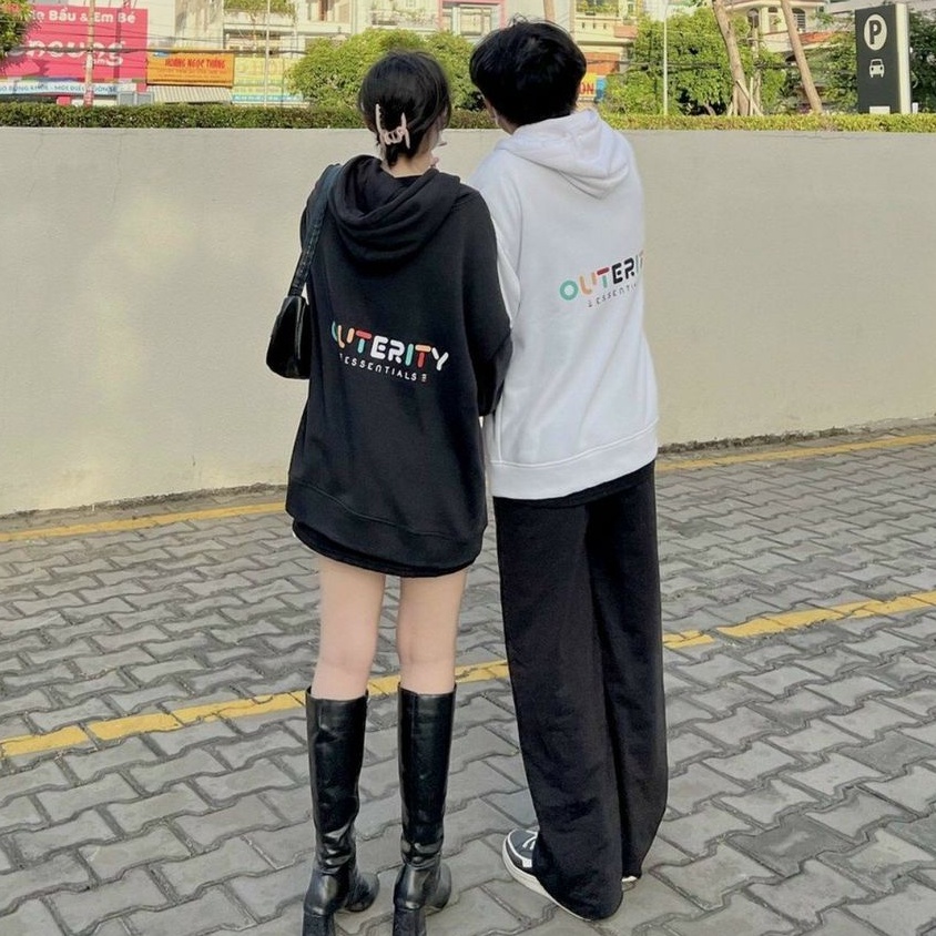 Áo hoodie nỉ Outerify basic cực chất cực trẻ trung, Áo Hoodie Unisex Nam Nữ