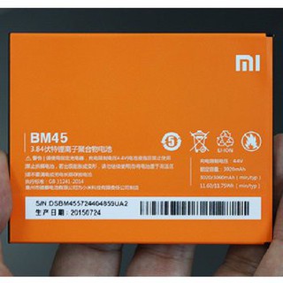 PIN MI REDMI NOTE 2 (BM45) CHÍNH HÃNG