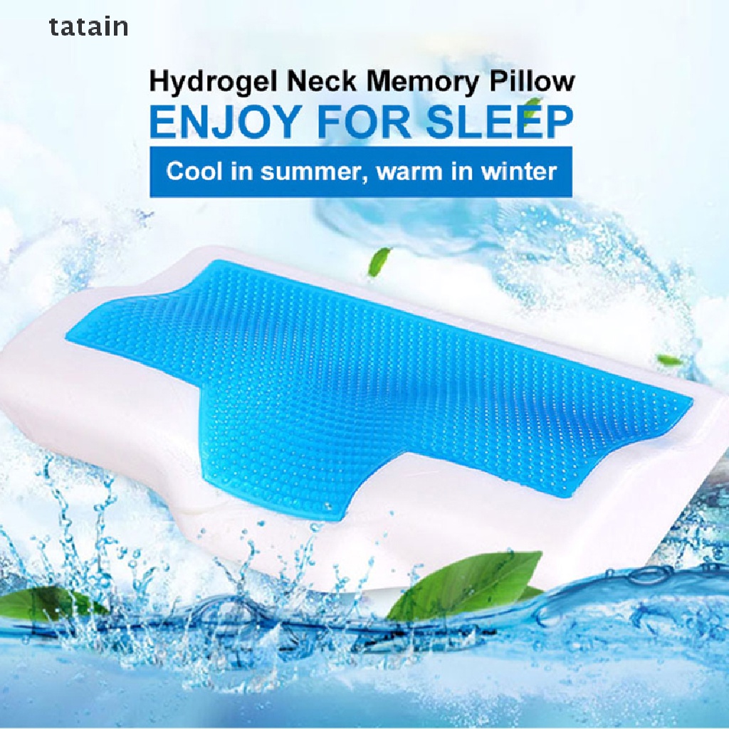 [TAT] Butterfly Memory Foam Gel Pillow  Orthopedic Pillows Comfort For Home Beddings CVX
