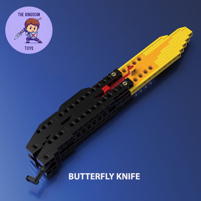 Đồ Chơi Lắp Ráp CSGO Mô Hình Dao Butterfly / M9 Bayonet / Karambit / Bouy