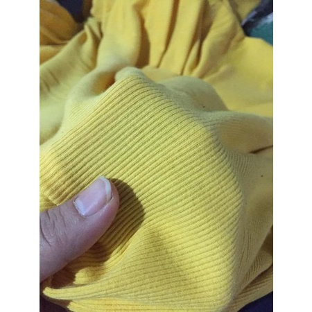 Vải cotton gân trơn màu siêu đẹp