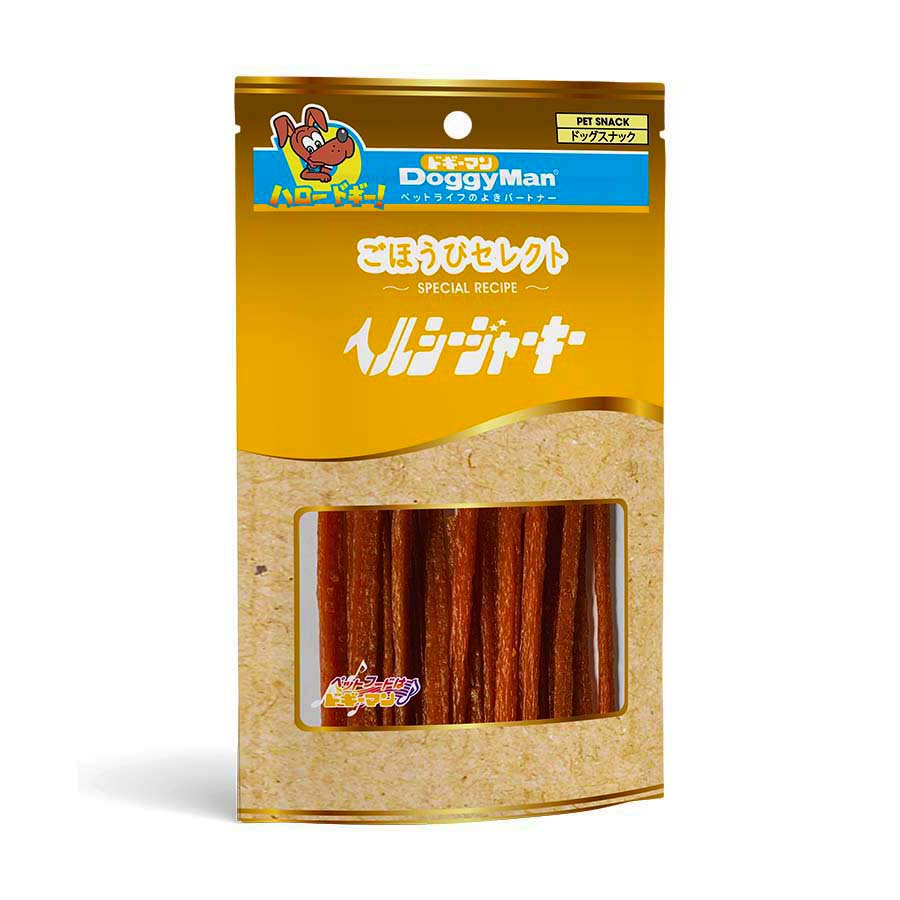 Xúc xích gà sấy cho chó Doggyman 80g thanh que gặm, thức ăn snack cho cún lớn nhỏ ăn vặt bánh thưởng Con Mèo Xiêm