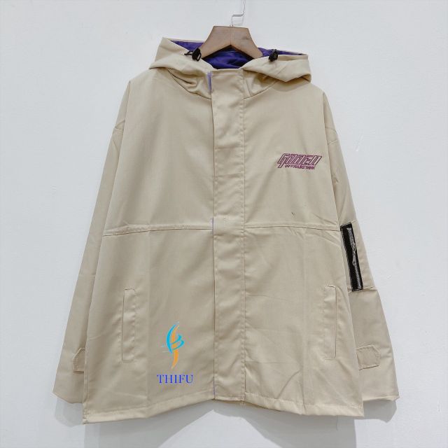 Áo khoác kaki nam nữ unisex form rộng phối màu GOODI | BigBuy360 - bigbuy360.vn