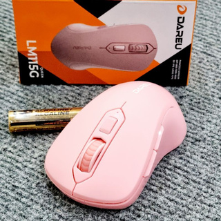 Chuột Dare U LM115 Hồng không dây