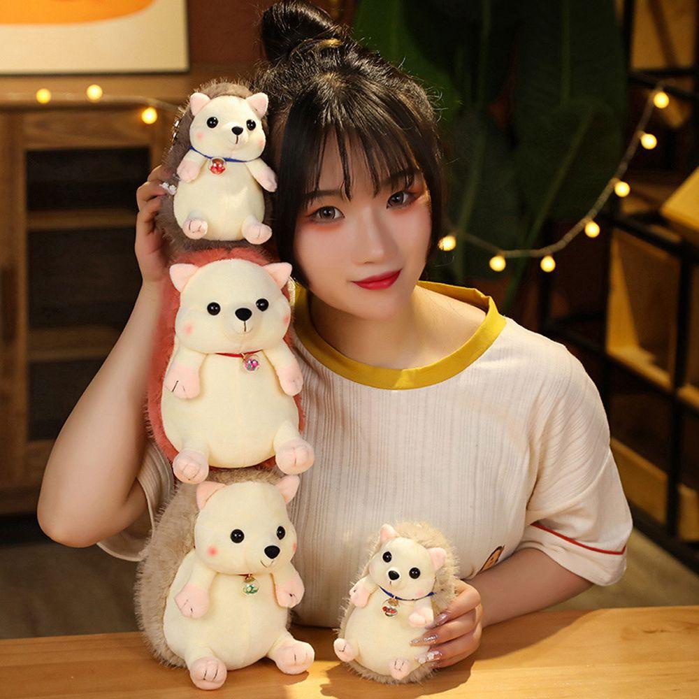 Đồ chơi nhồi bông Hình Nhím Hoạt Hình Đáng Yêu Cho Bé