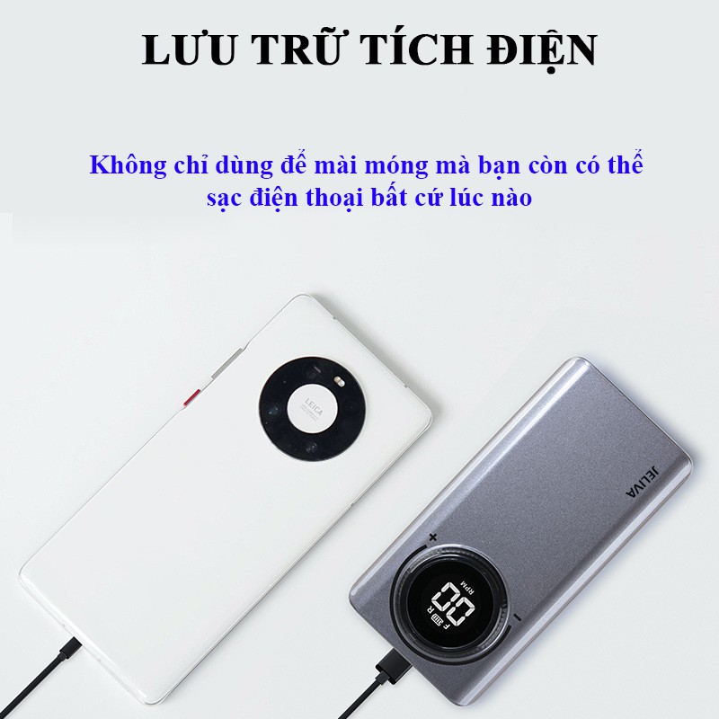 Máy mài móng tay tích điện JELIVA