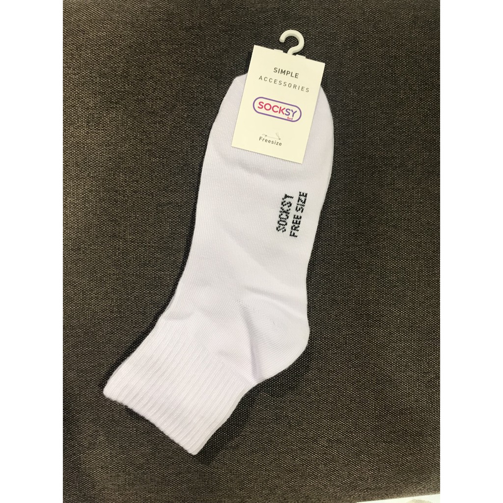 Vớ/Tất Cotton SOCKSY Chất Xịn Nhập Khẩu Thái Chính Hãng 100% - Màu Ngẫu Nhiên