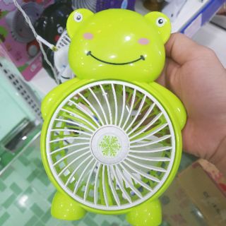 Quạt mini hình gấu