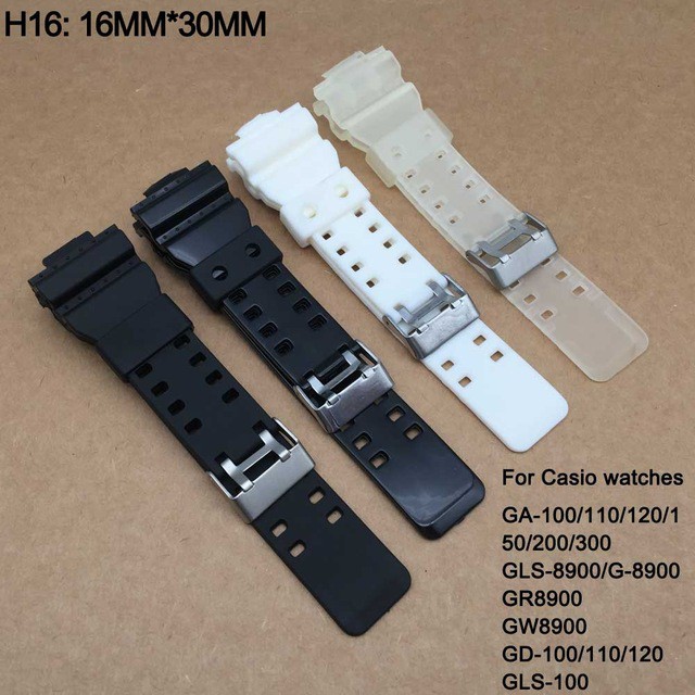 YIFILM Dây Đeo Cao Su Silicon Phù Hợp Cho Đồng Hồ Casio G-Shock GA110GB GA100 / 120