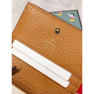 ví mini nữ da thật cao cấp Gucci mickey