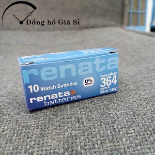 Viên pin đồng hồ Renata 621 chính hãng Thụy Sĩ SR621SW 364 vỉ 1 viên ảnh thật có bảo hành