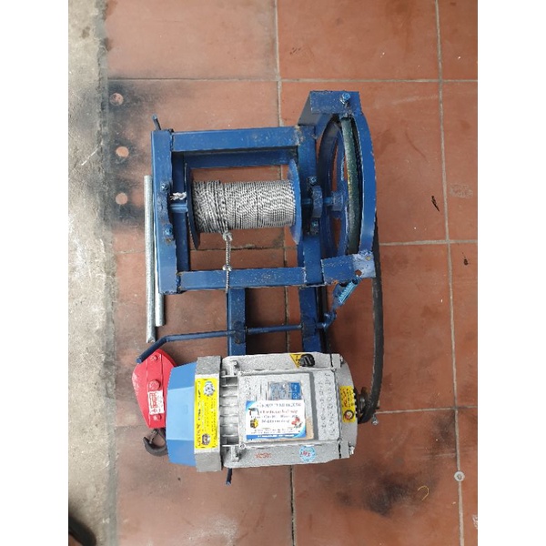 Máy tời xây dựng dân dụng chưa có motor Có dây cáp