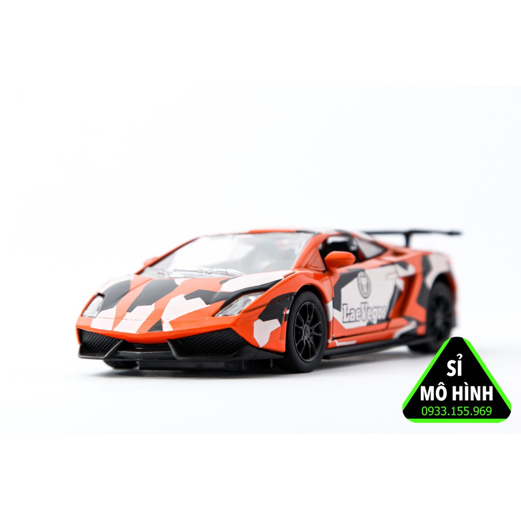 Mô hình xe Lamborghini Gallardo Camo 1:36