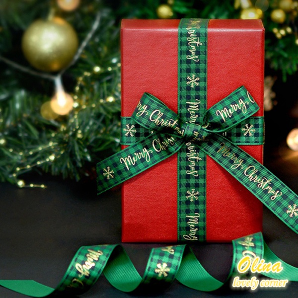 Cuộn Dây Ruy Băng Trang Trí Hộp Quà Giáng Sinh / Sinh Nhật 9Mtres / Cuộn Dây Ruy Băng