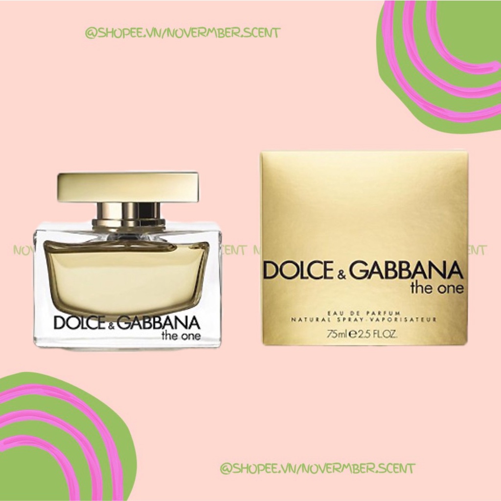 ❣ Nước hoa D&G the one EDP - ᴛᴇsᴛᴇʀ 5ᴍʟ/10ᴍʟ/20ᴍʟ