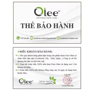 SỮA RỬA MẶT VITAMIN OLEE