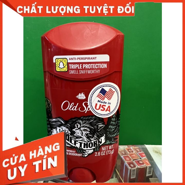 LĂN SÁP KHỬ MÙI NAM OLD SPICE PURE SPORT | FRESH | ORIGINAL 85G   Bearglove I Wolfthorn I Timber I Fiji  73G  ĐỦ MÙI