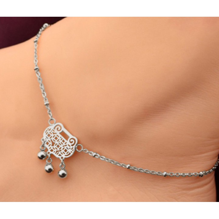 Lắc chân khánh kim tiên siêu đẹp, bền màu - Tăng lên vẻ đẹp quyến rũ cho đôi chân của bạn