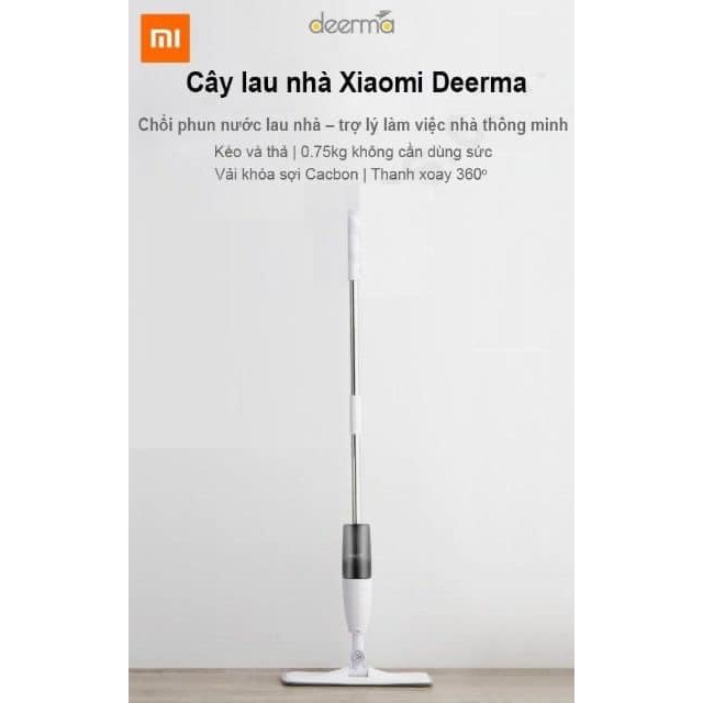 [Bản Quốc Tế] Cây Chổi Lau Nhà 2 trong 1 Xiaomi Deerma TB500