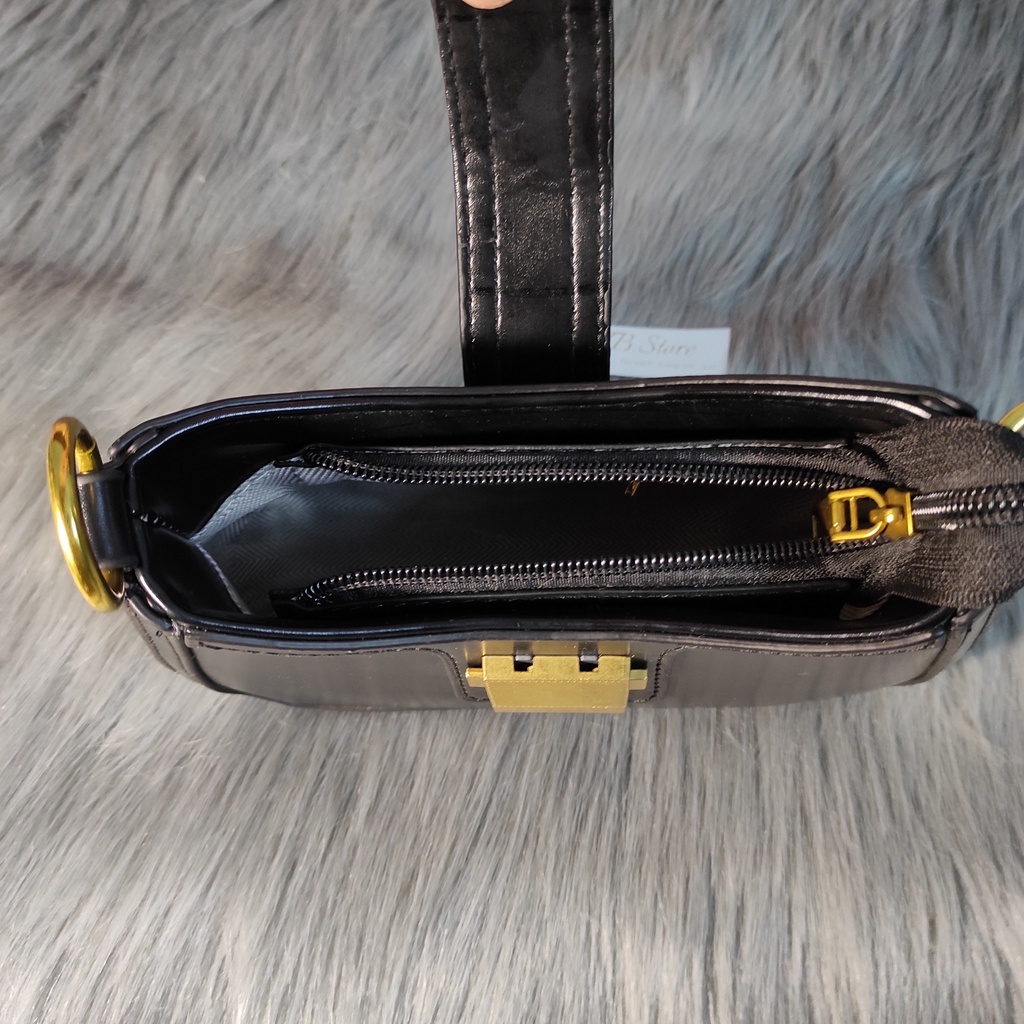 Túi đeo vai (tặng kèm dây đeo chéo) dáng nhỏ da trơn mịn - Hàng loại 1 - TB.Store HD151 20x12x6 cm