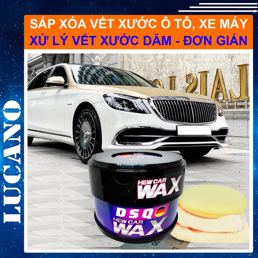 Xoá Vết Xước Xe Ô tô - Kem Xoá Vết Xước Ô tô - Cana Đánh Bóng Xe - Phủ Bóng Sơn Xe Hơi, Chống Nước - WW 300G