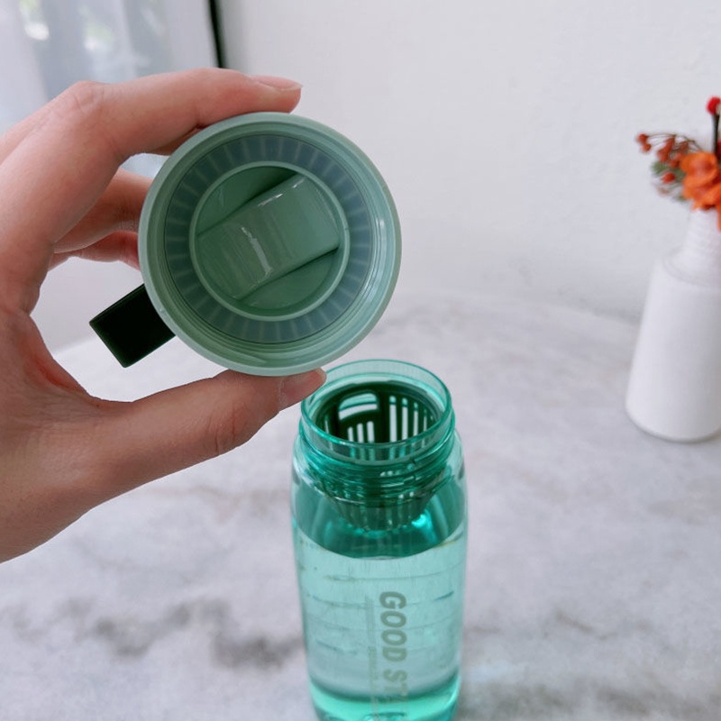 Bình Nước Thể Thao 500ml Có Bộ Lọc Bằng Nhựa Chống Rò Rỉ 480 / 550ml