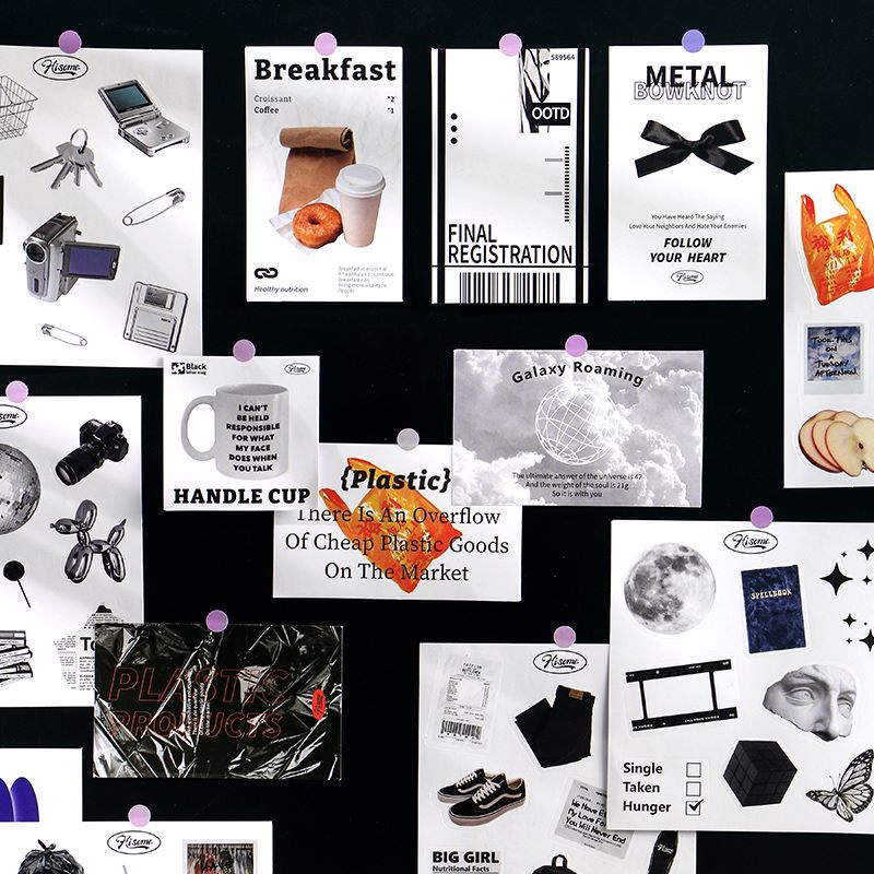 Imoda Set 10 Miếng Dán Trang Trí Sổ Tay In Họa Tiết Làng Quê Độc Đáo Xinh Xắn