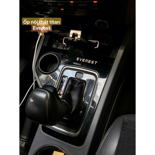 Ốp nội thất titan xe ford everest 2019 2020 2021 5 chi tiết