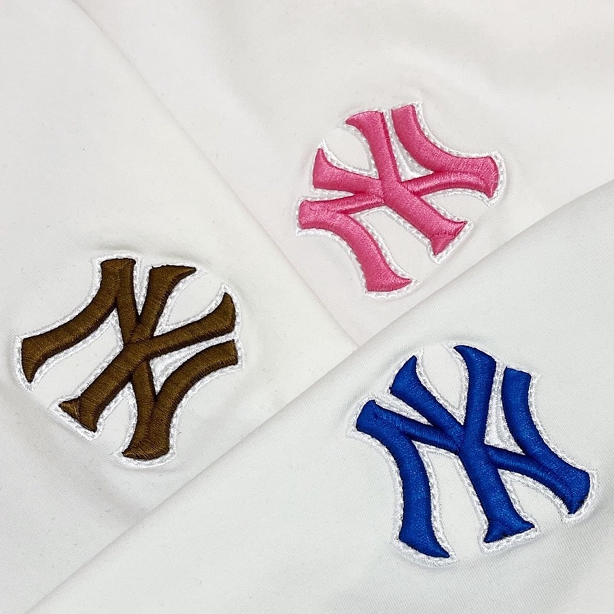 Áo Sweater nam nữ M.L.B, Áo nỉ xuất dư NY Monogram SW01 - Pom Store