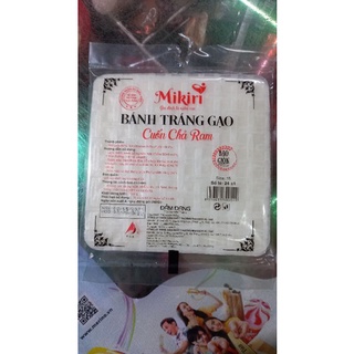 Bánh tráng gạo cuốn chả ram Mikiri size 15 ( 24 lá bao giòn)