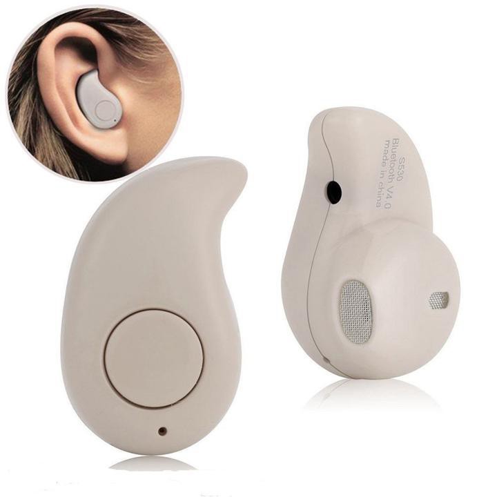 Tai Nghe Bluetooth Mini S530 Siêu Nhỏ Không Dây Nhét Tai V4.1 Ear-Pod Siêu Nhỏ Có Nghe Nhạc Giá Rẻ Tại Hà Nội